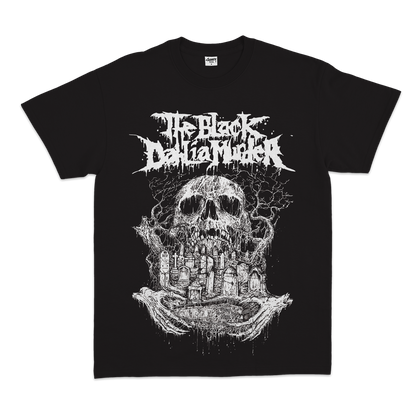 Black Dahlia Skull tee