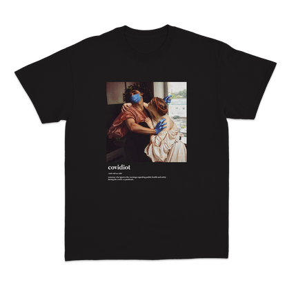 Covidiot tee