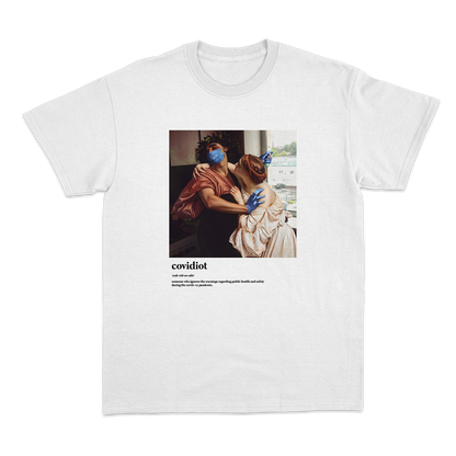 Covidiot tee