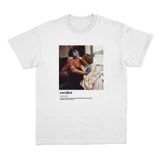Covidiot tee